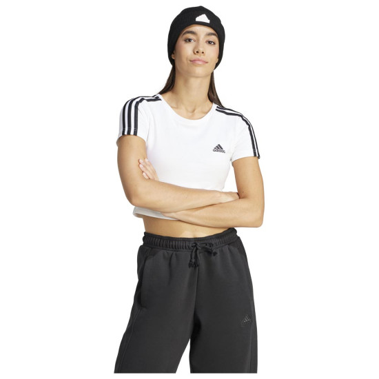 Adidas Γυναικεία κοντομάνικη μπλούζα W 3-Stripes Baby Tee Adidas Γυναικεία κοντομάνικη μπλούζα W 3-Stripes Baby Tee